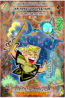 CRIPTOGRAFIA IMAGINÁRIA EXTRATERRESTRE, A FOLHA MÁGICA "DIMENSIONAL" N1